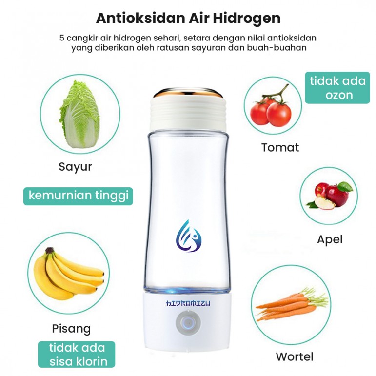 hidromizu hydrogen water and inhaler generator 5